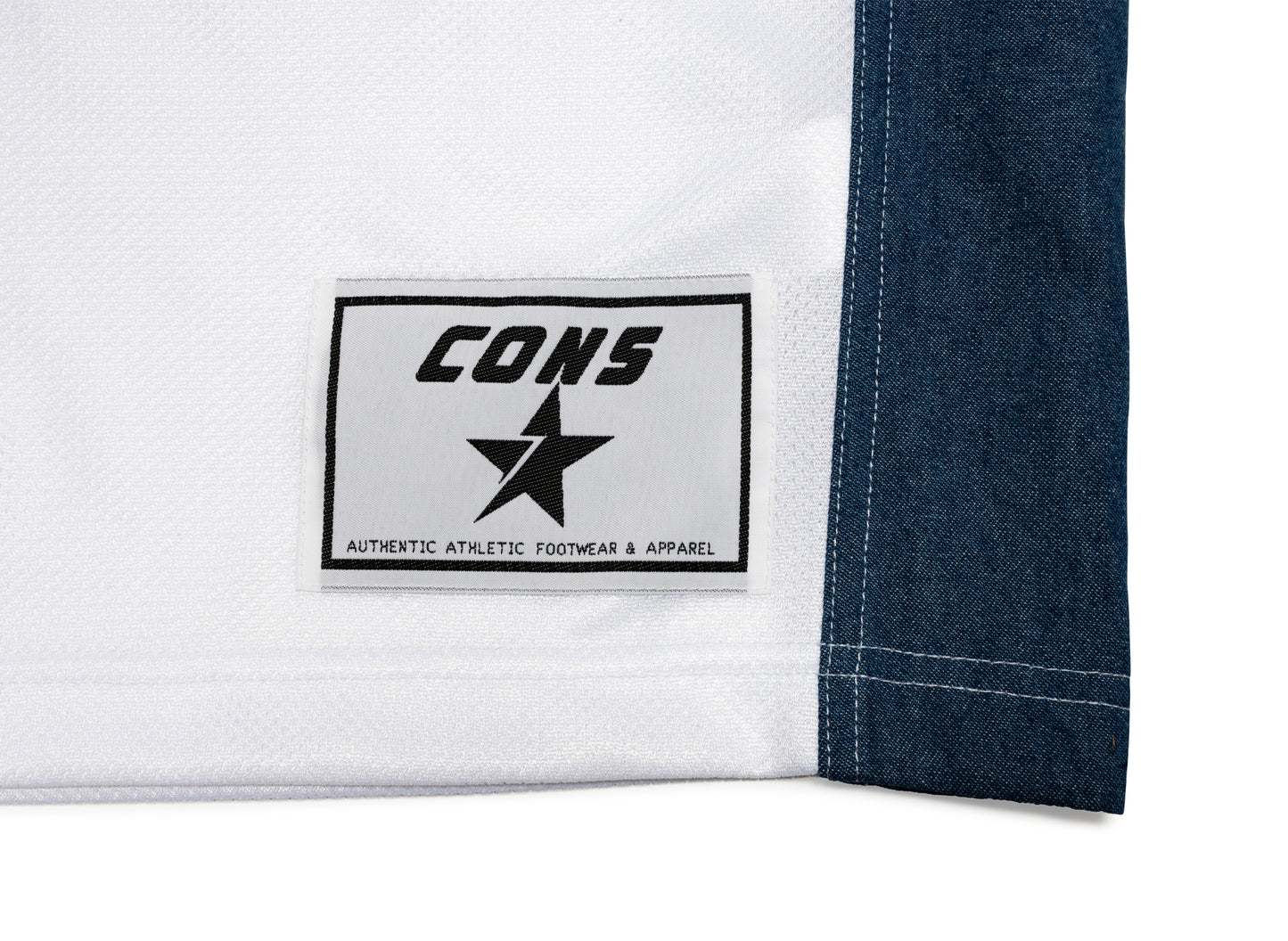 Camiseta de baloncesto vaquera blanca Converse de la Universidad de Kentucky