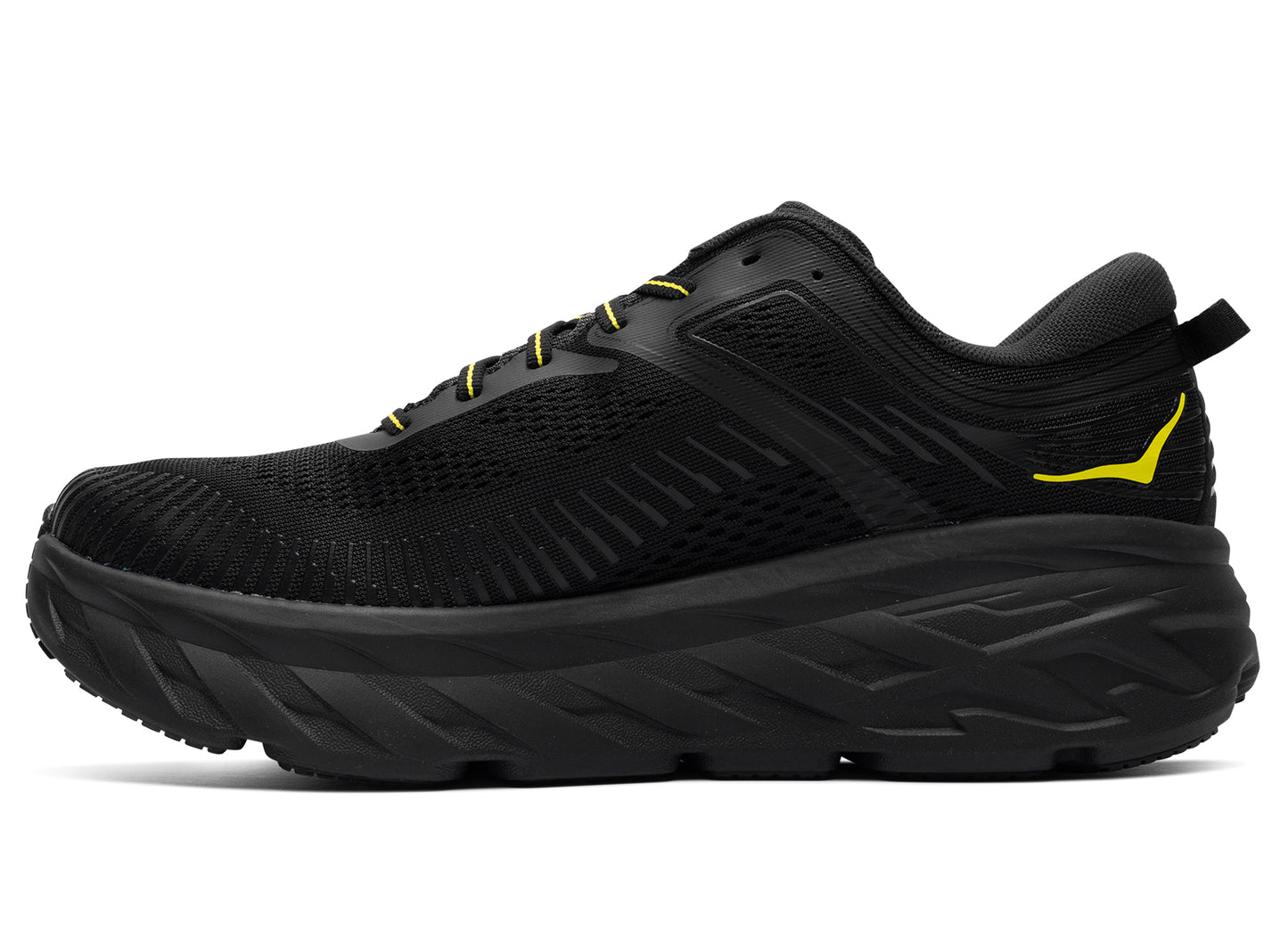 Hoka Bondi 7 'Negro / Hoka Citrus'