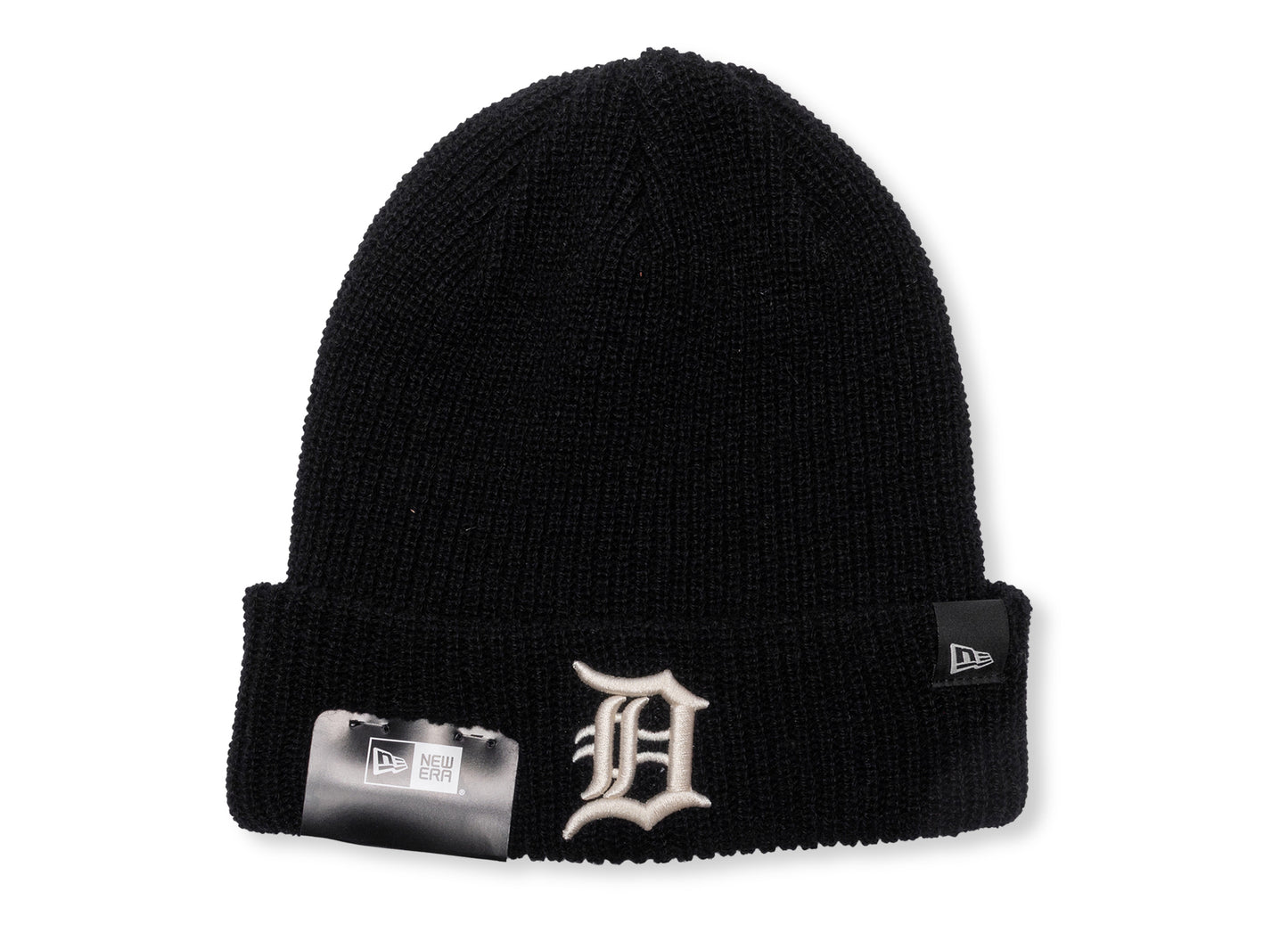 Gorro de punto New Era MLB Cashmere Negro Detroit Tigers