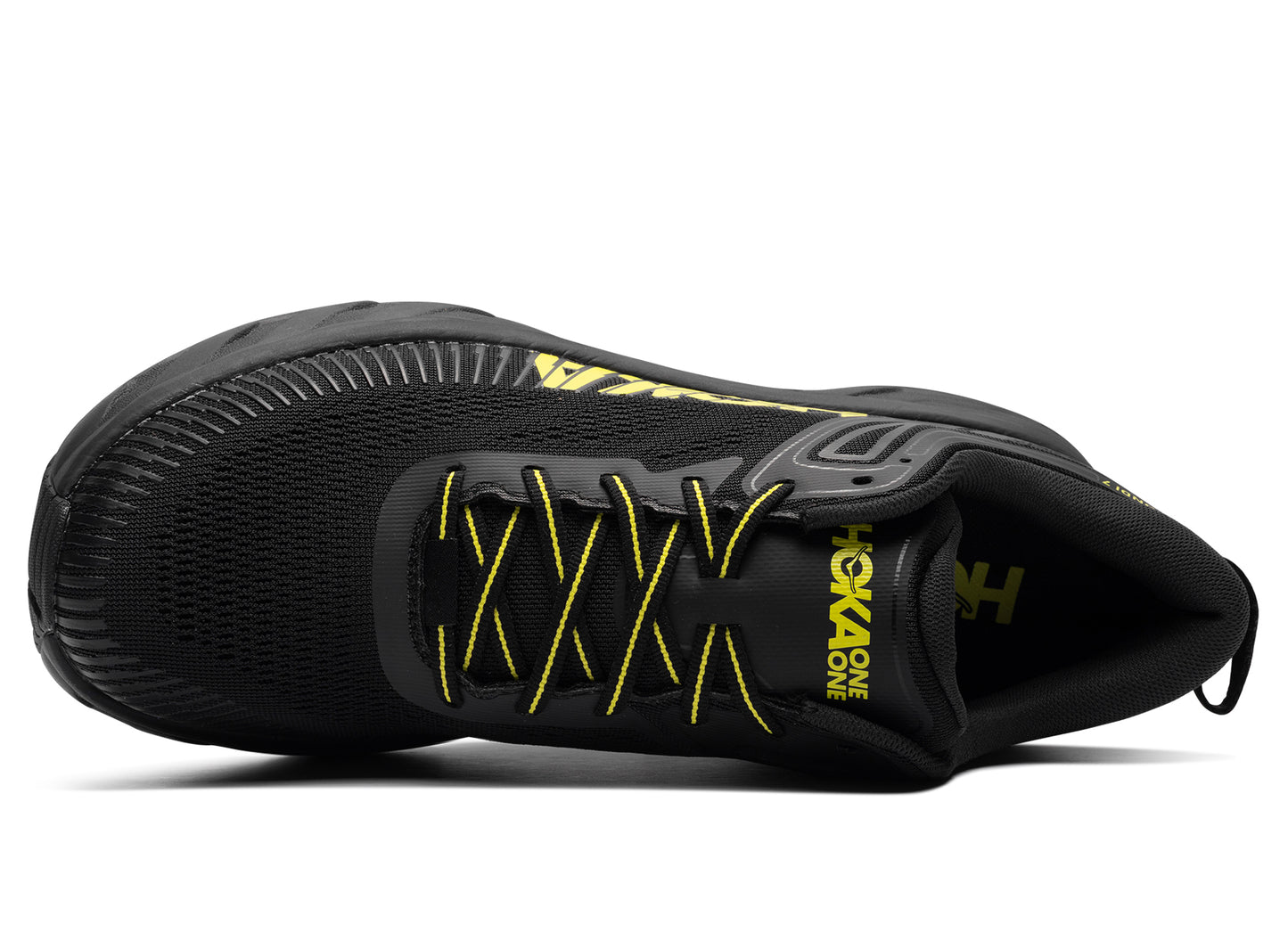 Hoka Bondi 7 'Negro / Hoka Citrus'