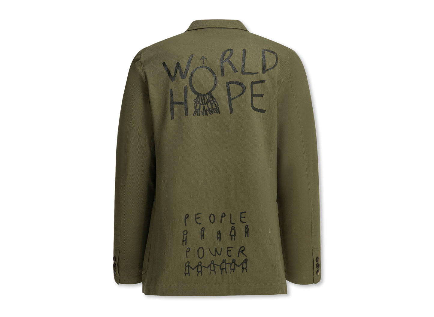 Chaqueta Tejida Comme des Garçons SHIRT en Caqui