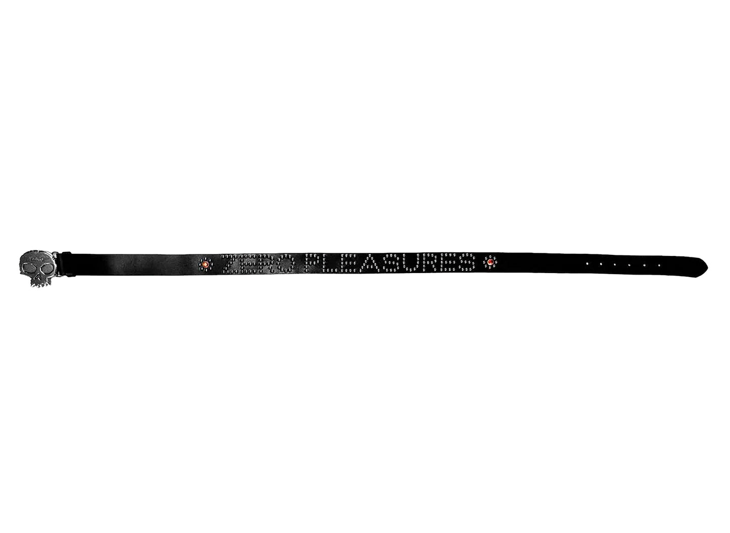 Pleasures x Zero Studded Belt in Black