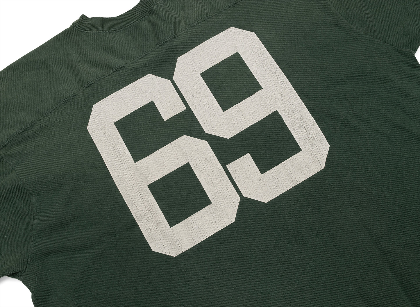 Saint Michael Football Sweat Wild God Tee in Grün