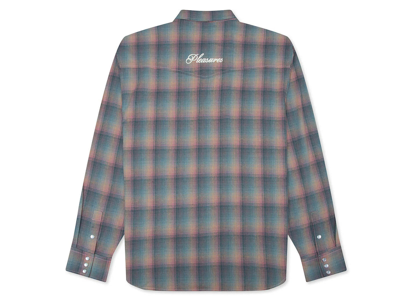 Camisa abotonada Western Pleasures Sender en rosa