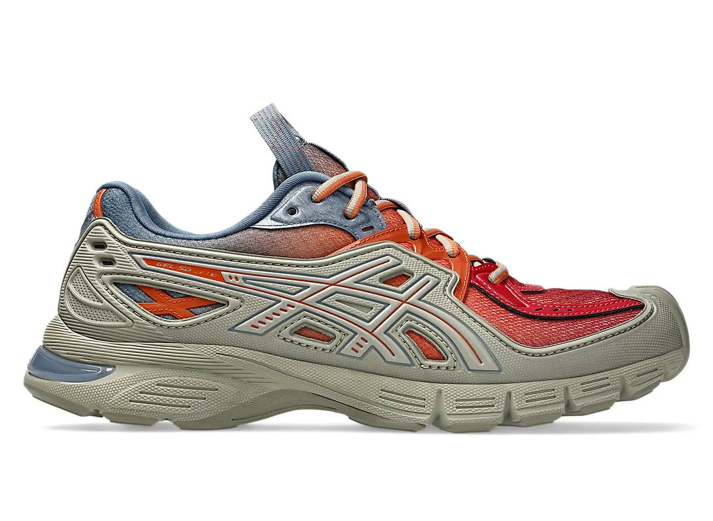Asics UB13-S Gel-SD-Lyte en 'Gris Oliva / Naranja Óxido'