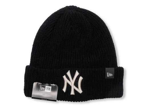 Gorro de punto New Era MLB Cashmere negro New York Yankees