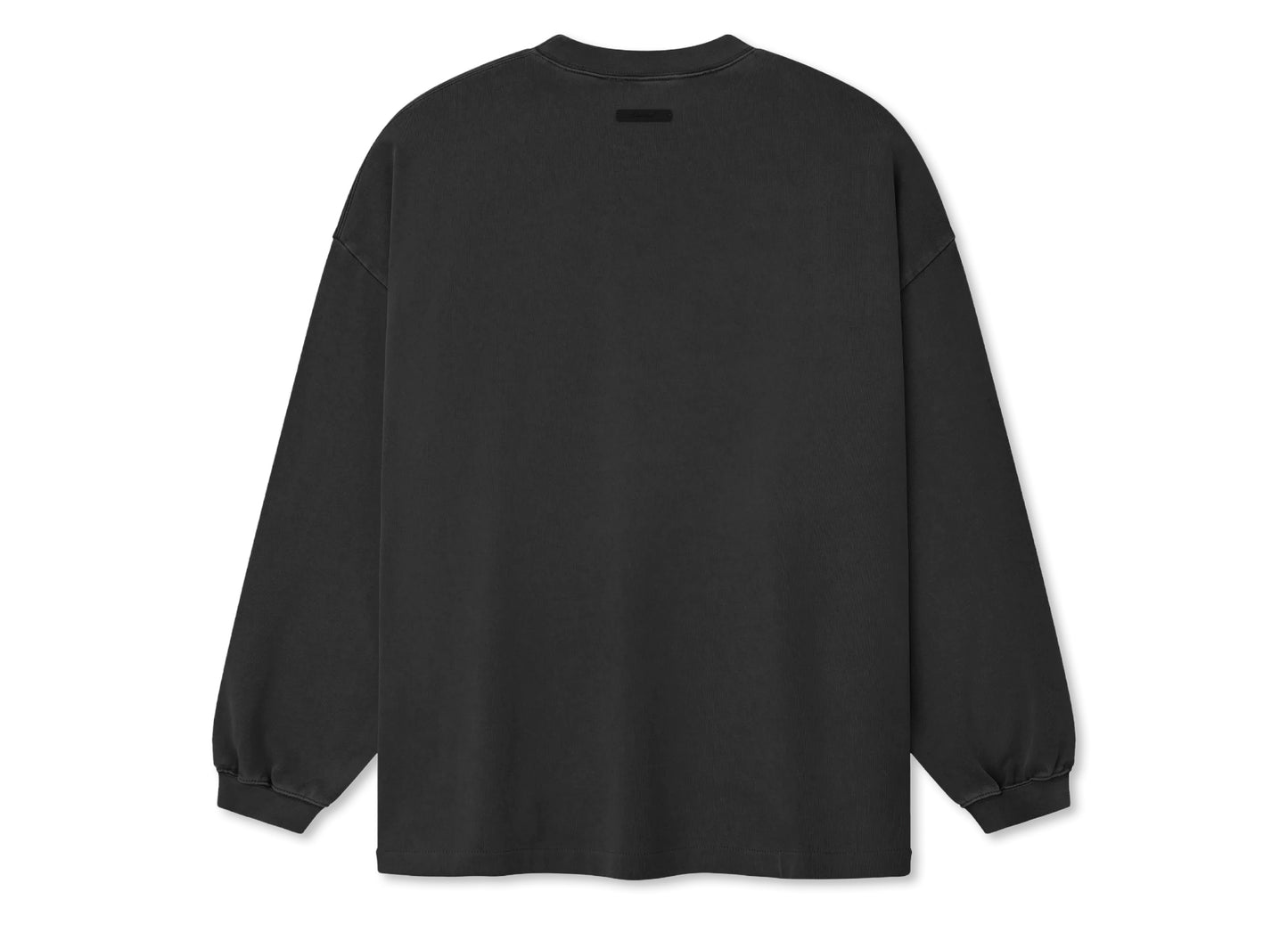 Fear of God Essentials Campus 90's Long Sleeve Tee 'Faded Black'
