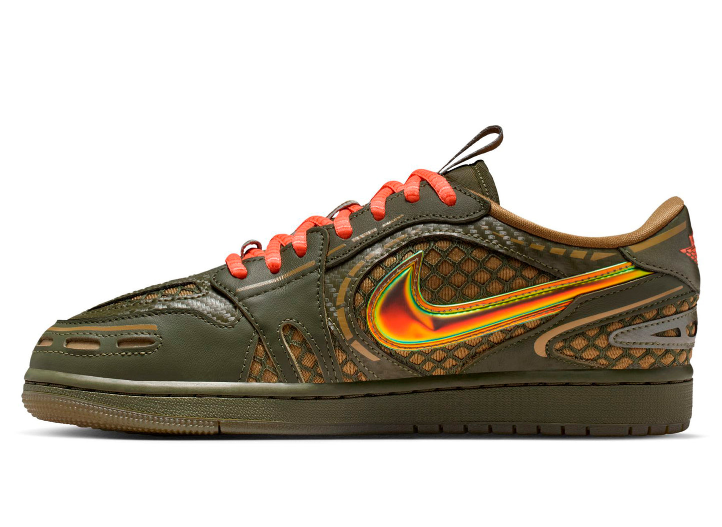 Women's Air Jordan 1 Low "Method of Make" V3 in Brown Kelp