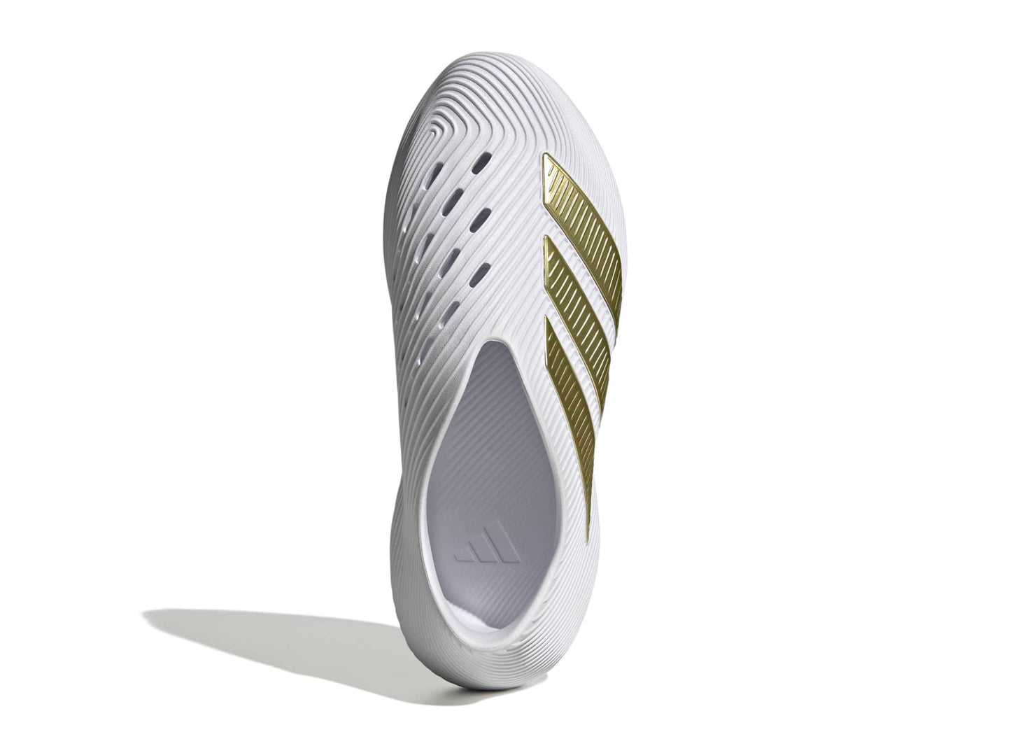 Adidas Purechill Slides in White / Gold Metallic