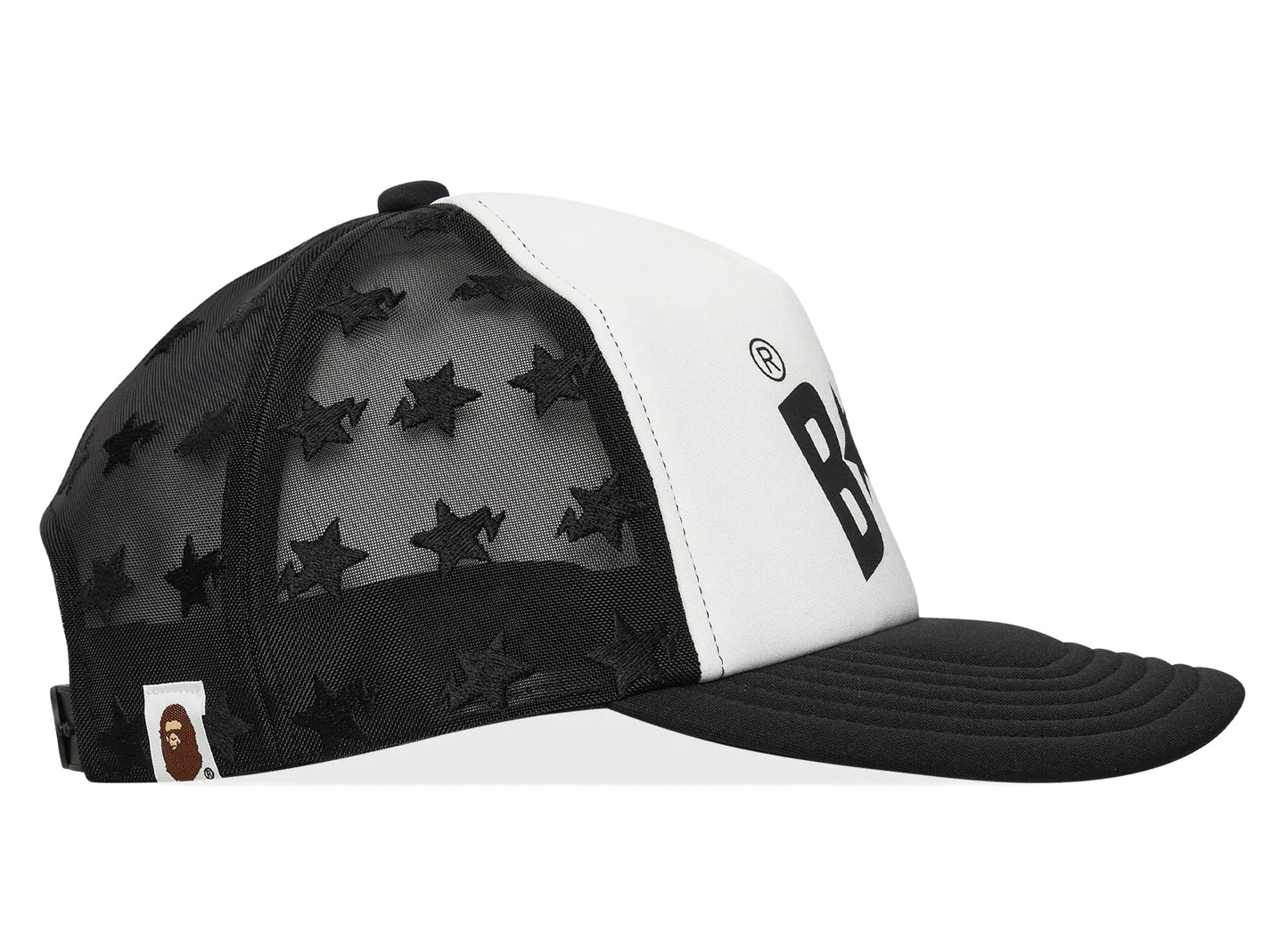 A Bathing Ape Bape Sta Mesh Cap in Black