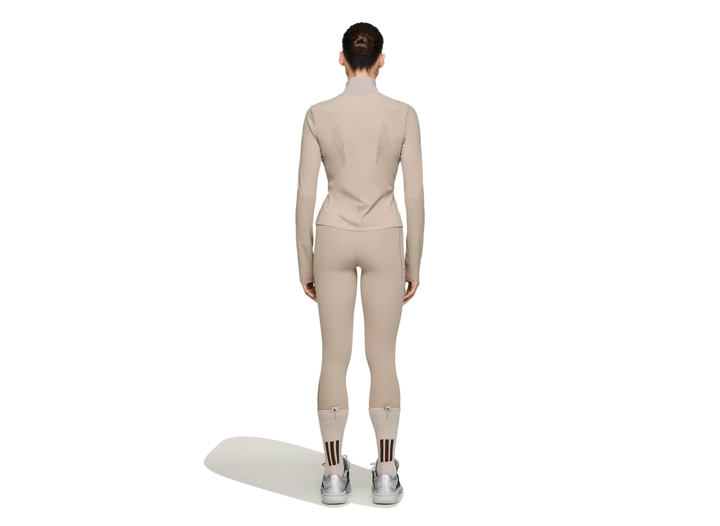 Women's Adidas x Entire Studios Training Jacket in Putty Beige