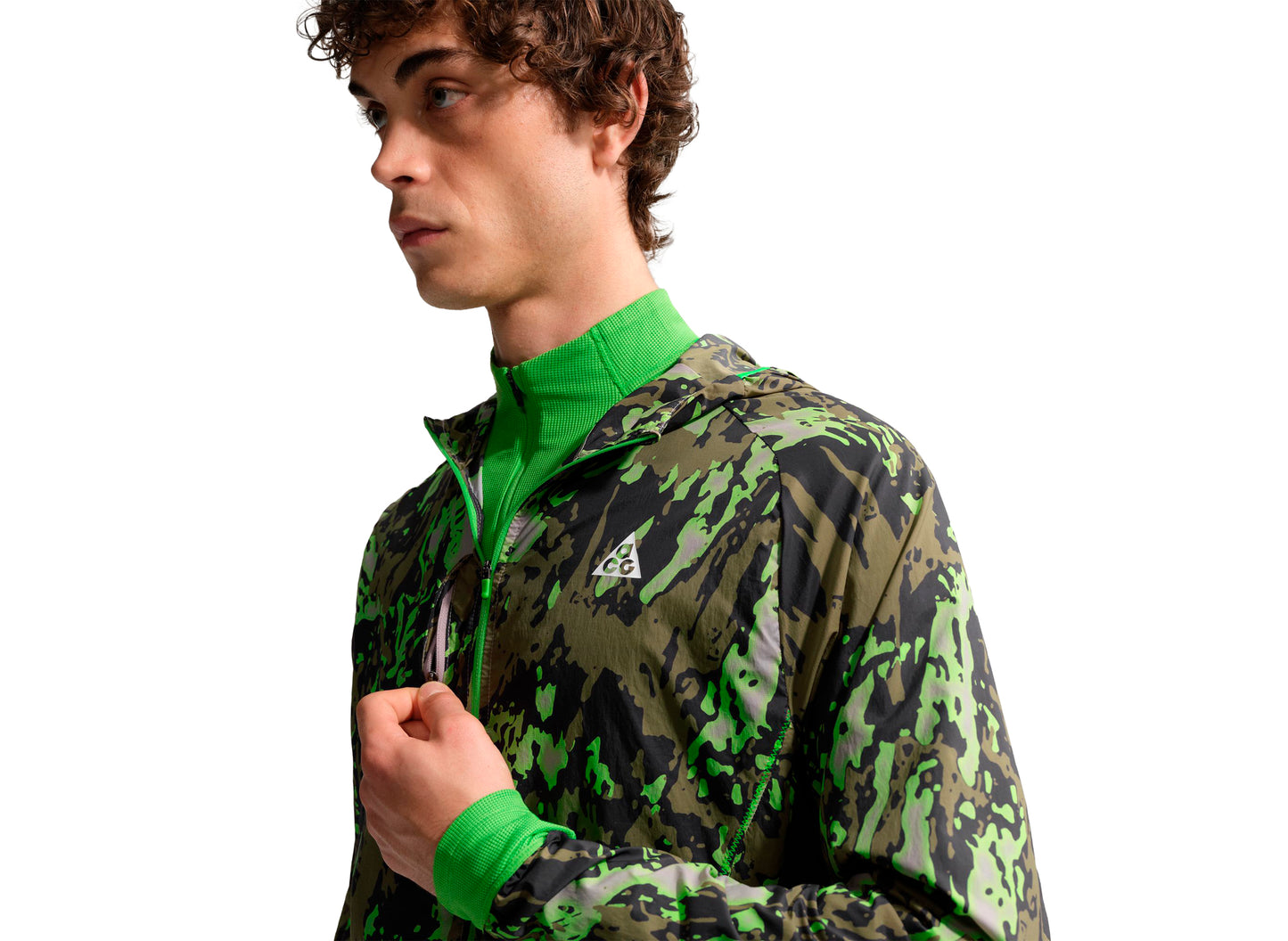 Nike ACG Trail Running Jacke in College Grey