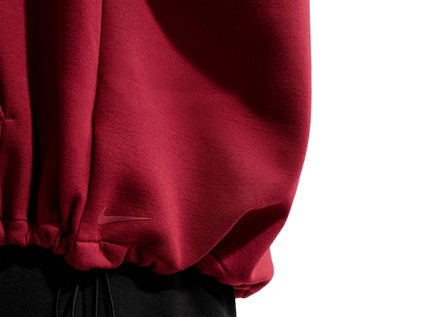 Nike Kobe Dri-FIT Fleece Pullover Basketball-Hoodie in Team Red