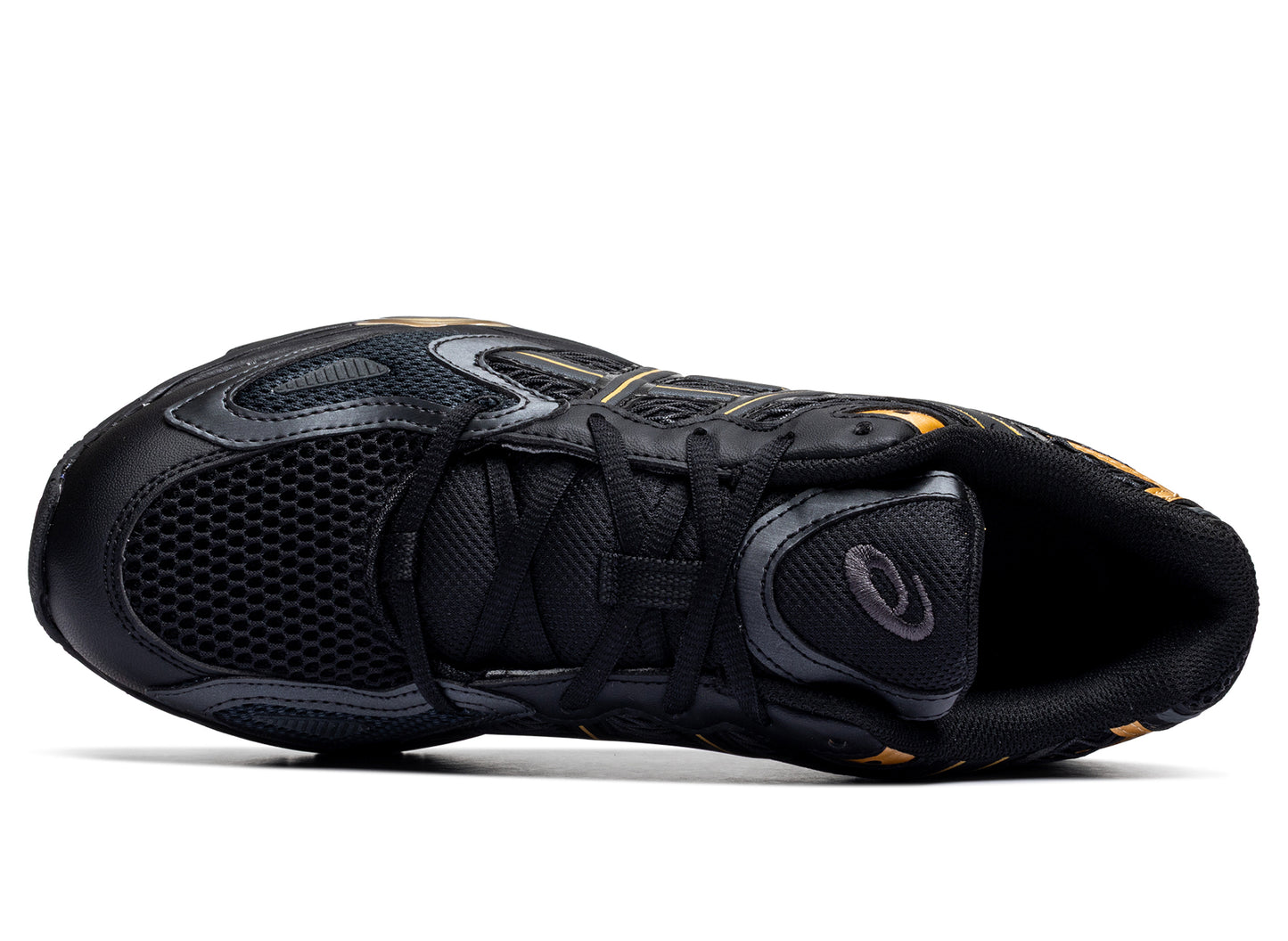 Asics Gel-K1011 in „Black / Pure Gold“