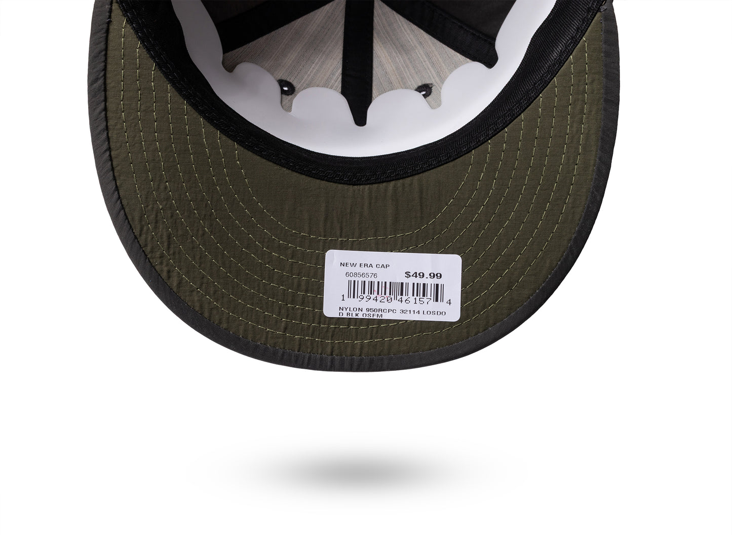 New Era 9Fifty Los Angeles Dodgers Nylon Strapback Hat