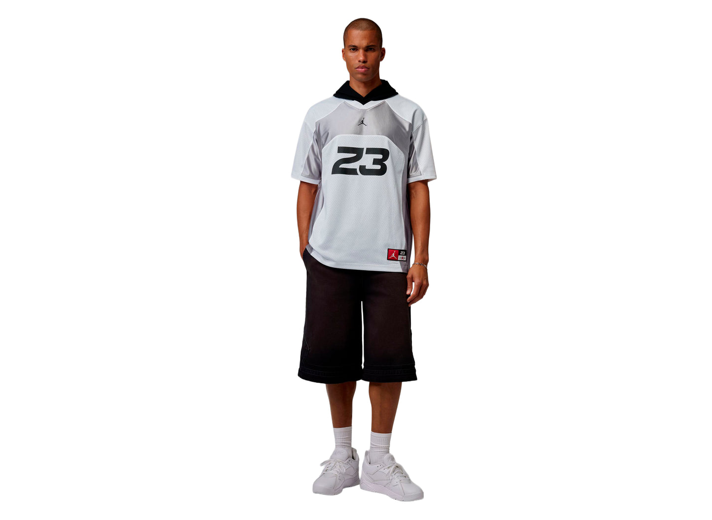 Jordan Flight Jersey Top in White