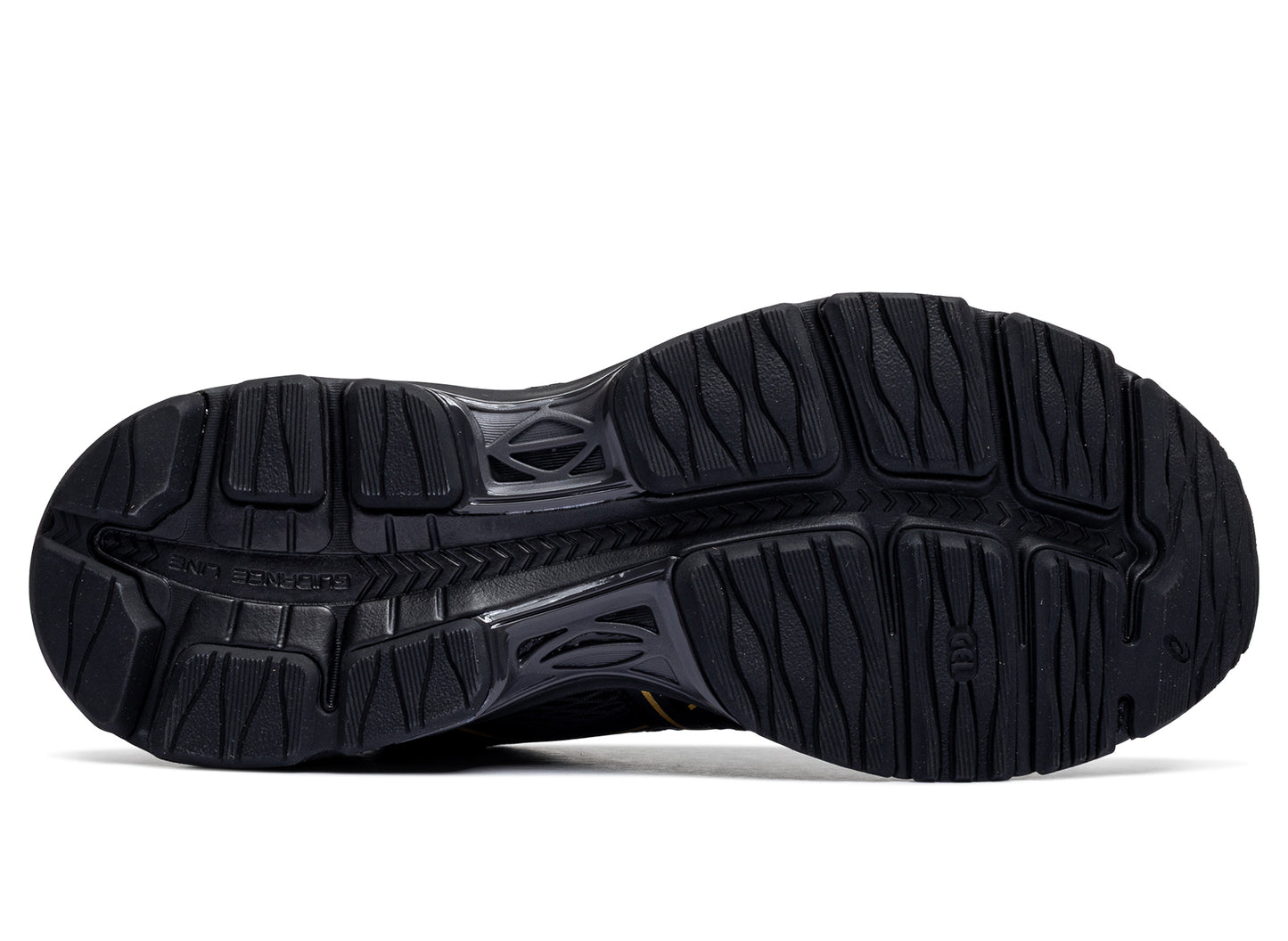 Asics Gel-K1011 in „Black / Pure Gold“