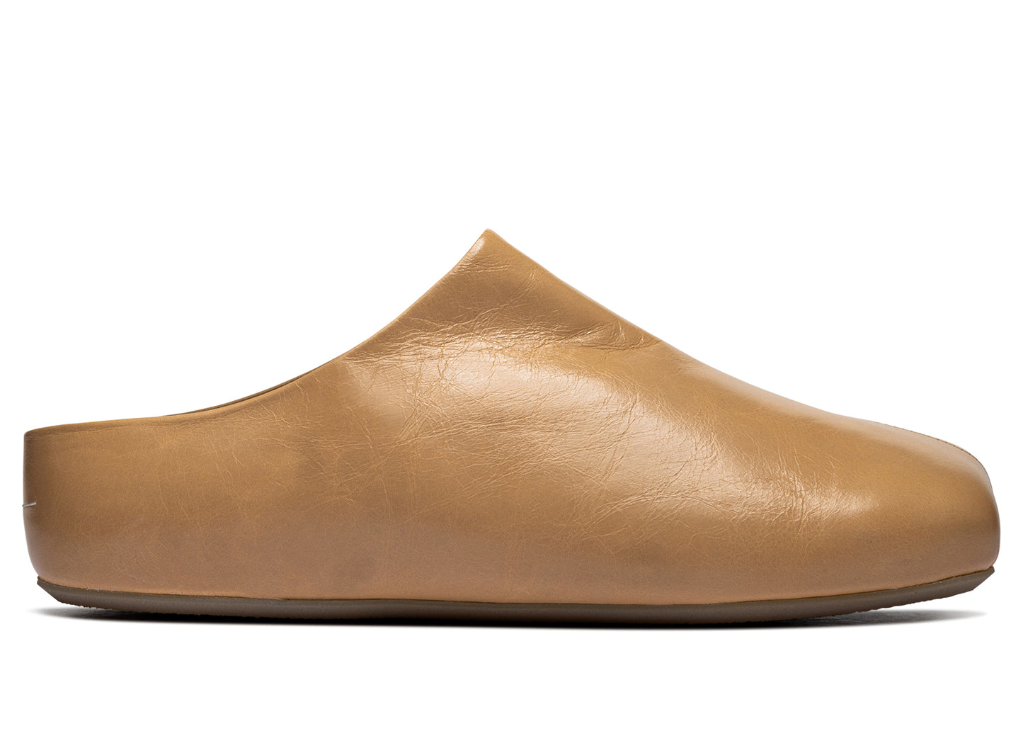 Pantufla de cuero MM6 de Maison Margiela
