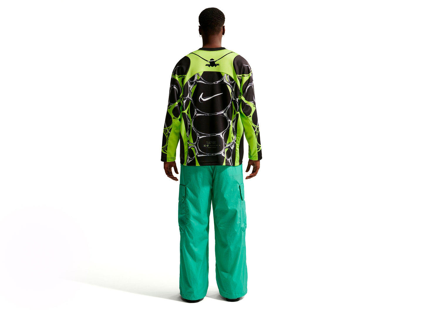 Nike Project F.R.O.G. Jelly Cage Jersey in 'Black / Volt Ice'