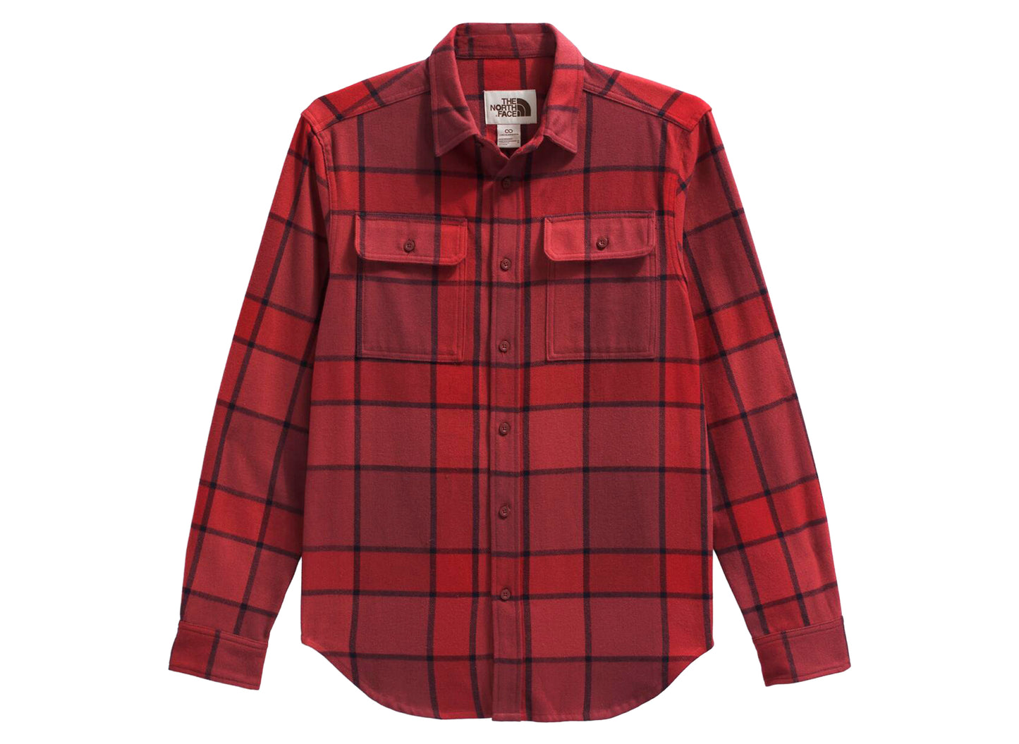 The North Face Arroyo Flanellhemd im Karomuster Sumac Red