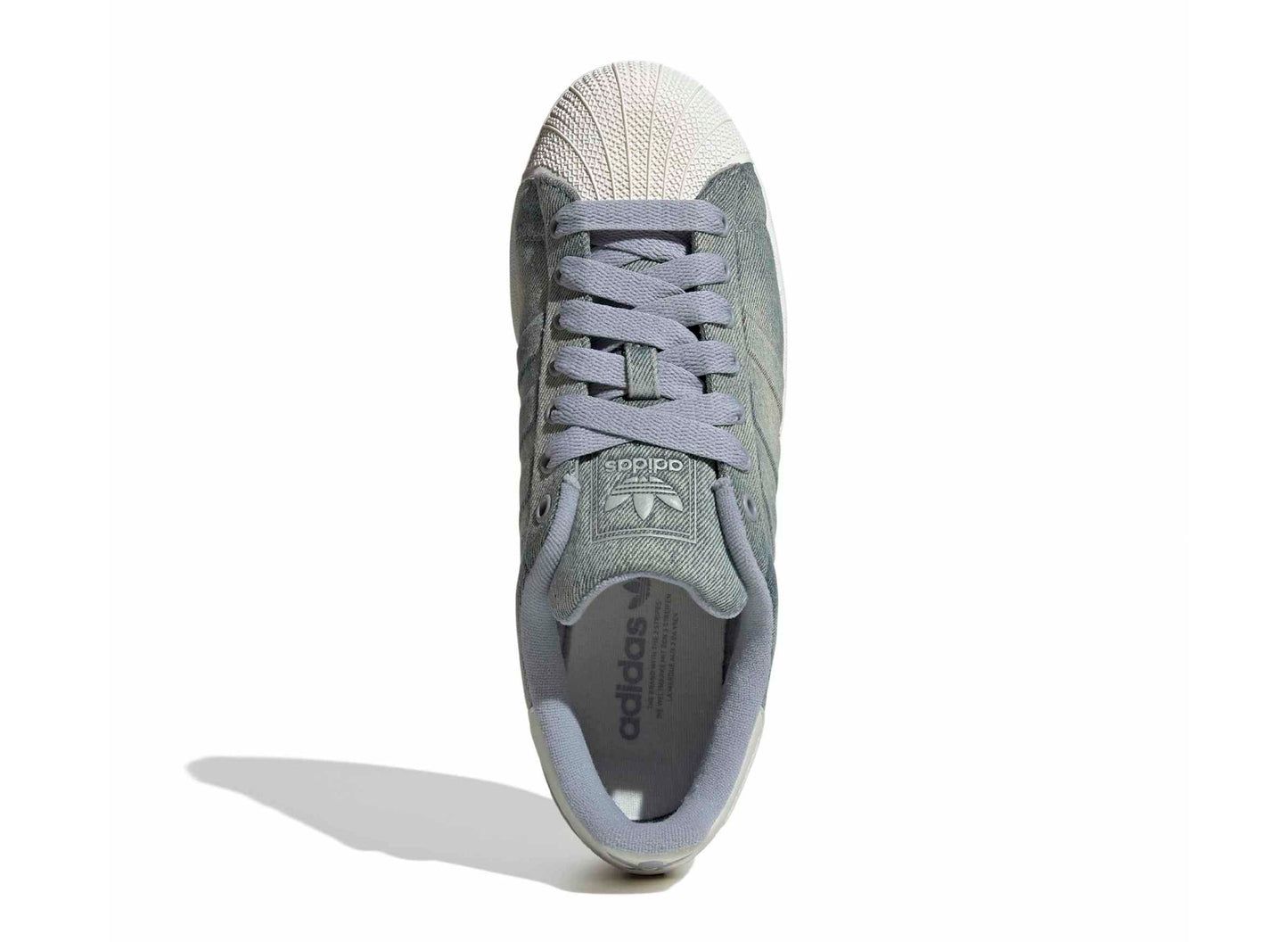 Adidas Superstar II en Halo Silver / Core White