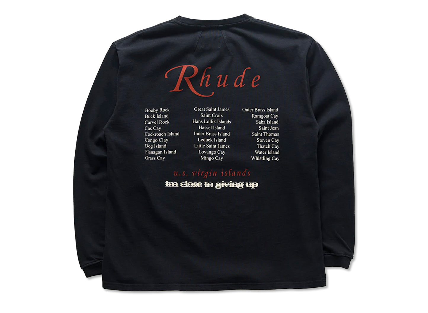 Rhude USVI Regatta Tour LS Tee