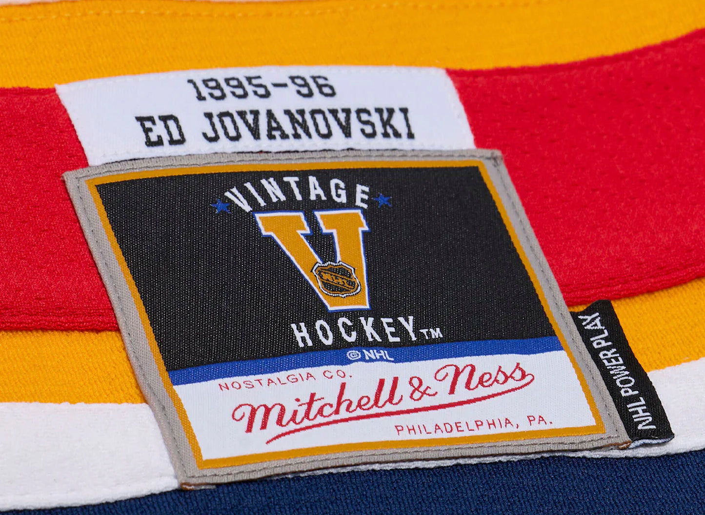 Mitchell & Ness NHL White Jersey Florida Panthers 1995 Ed Jovanovski — view 3