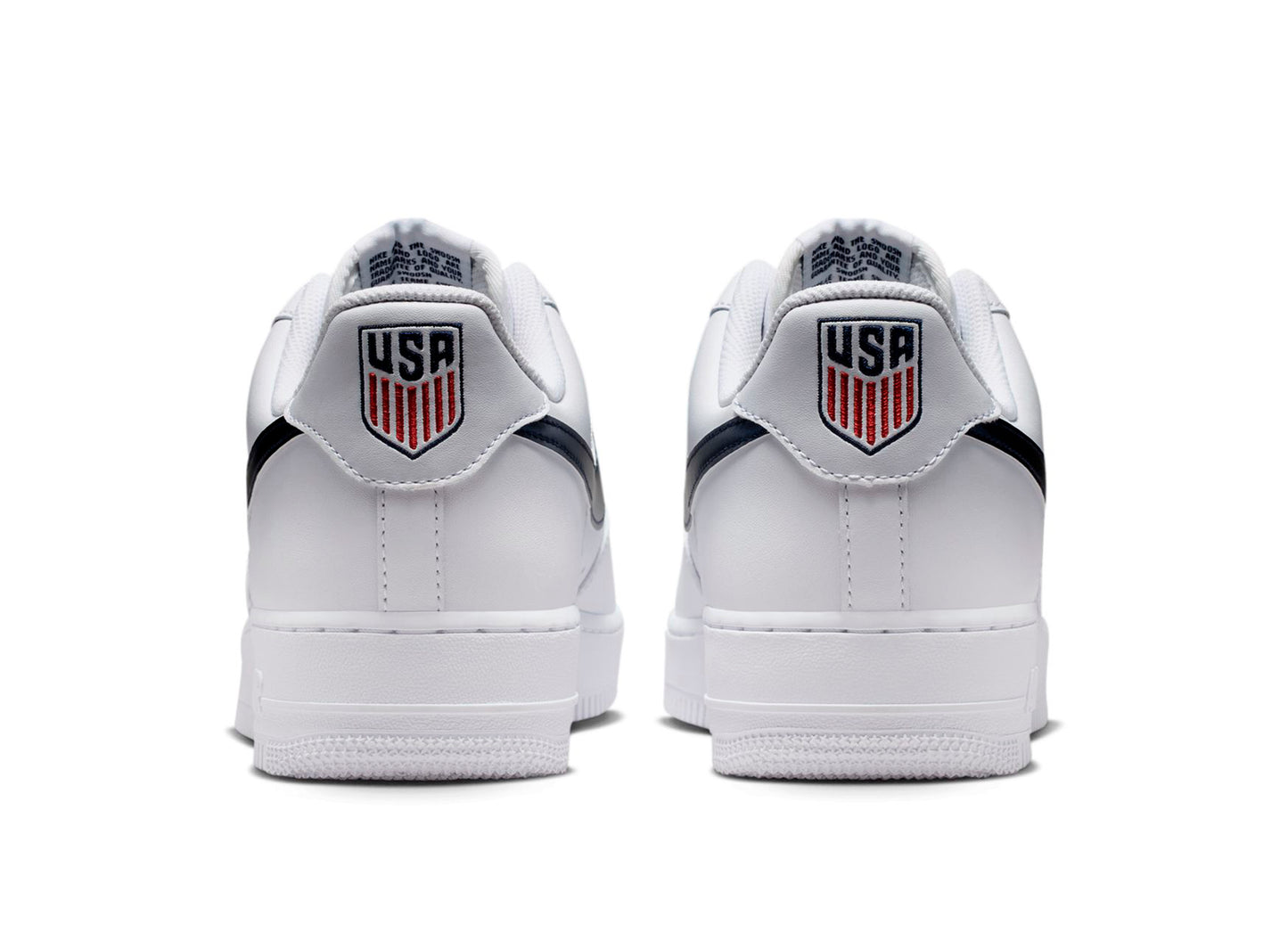 Nike Air Force 1 '07 LV8 in Weiß / Midnight Navy „USA Soccer“