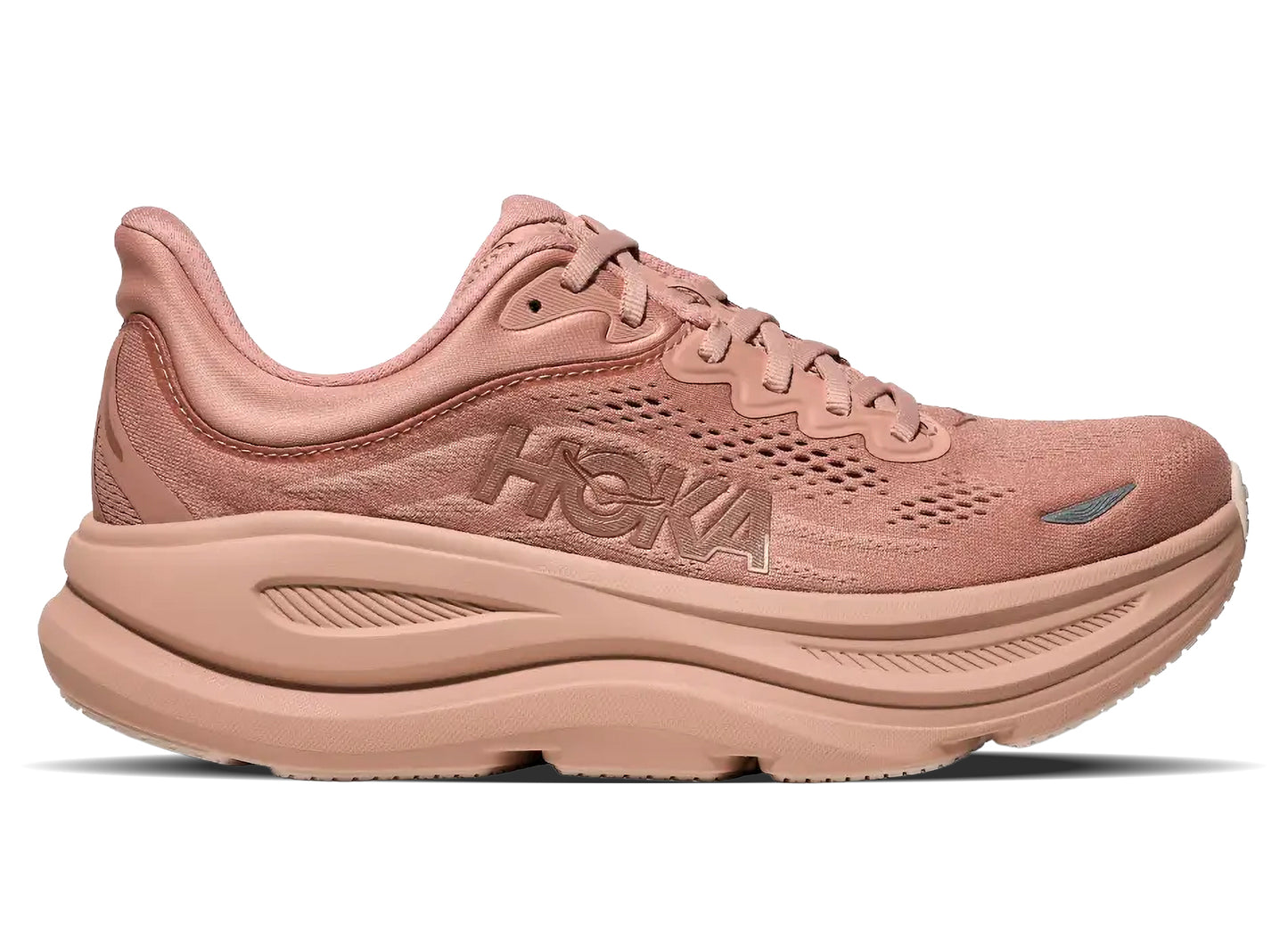 Hoka Bondi 9 de mujer "Sienna / Rose Gold"