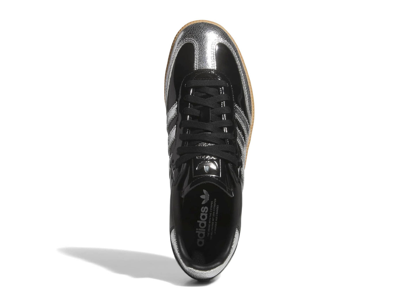 Adidas Samba OG in Core Black / Silver Metallic