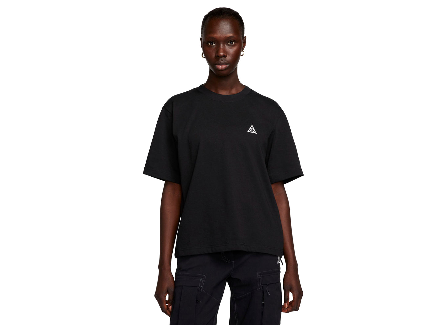 Damen-Kurzarm-T-Shirt Nike ACG in Schwarz