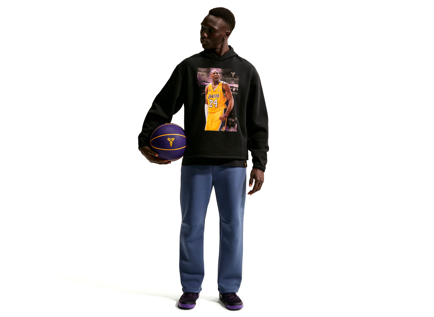 Sudadera con capucha de forro polar Nike Kobe Dri-FIT en negro