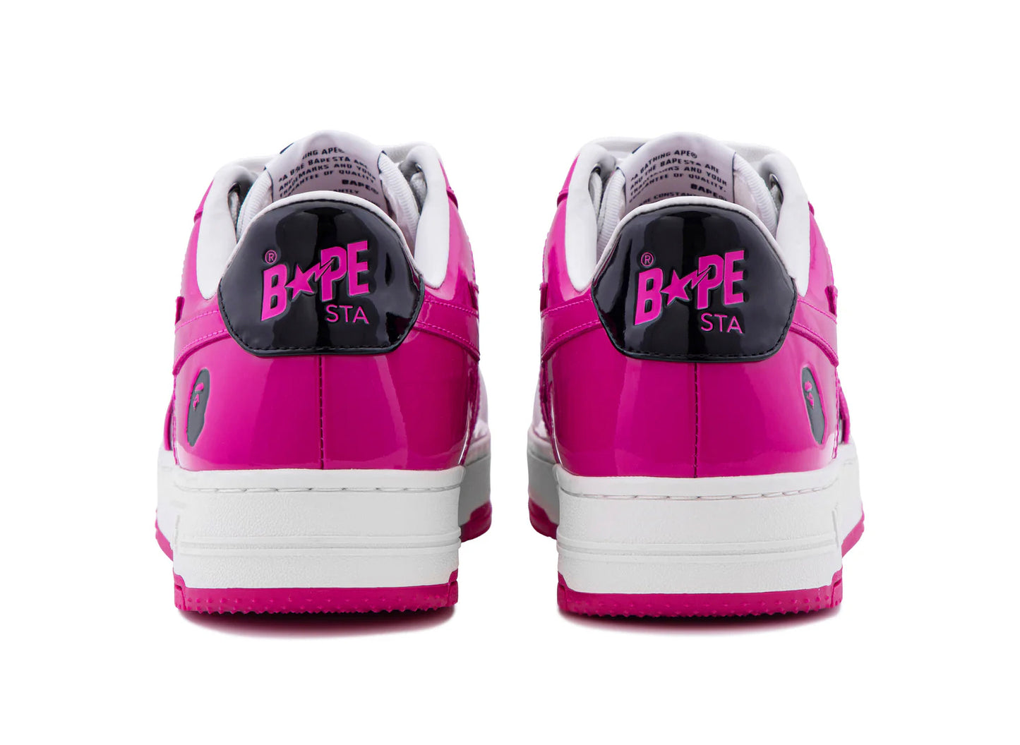 A Bathing Ape Bape Sta #5-3 M2 in Pink