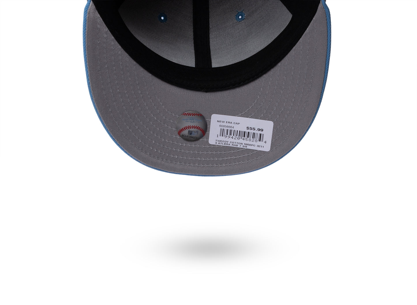New Era Tweedy Cotton 59Fifty PC Los Angeles Dodgers Fitted Hat — view 4