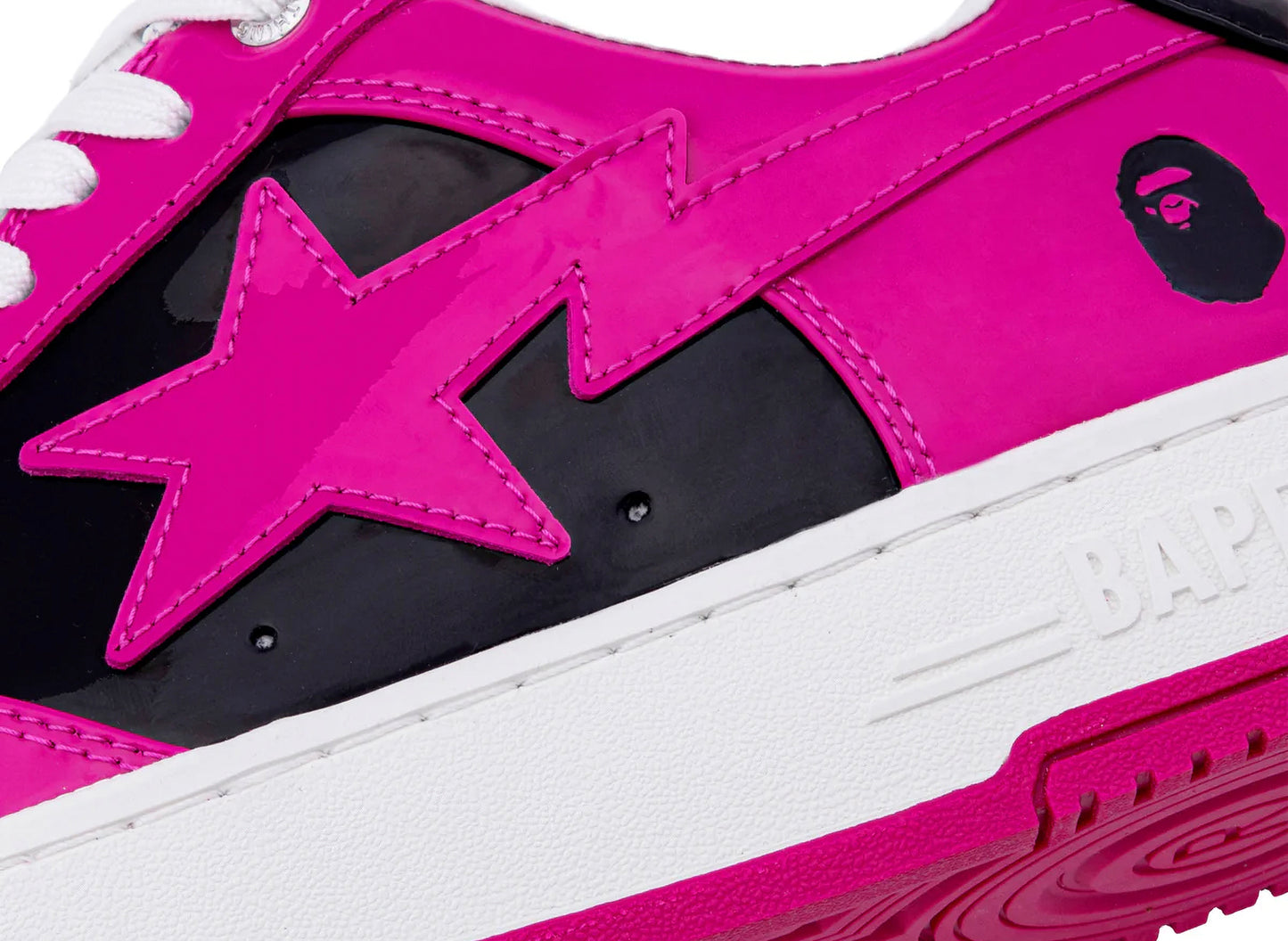 A Bathing Ape Bape Sta #5-3 M2 in Pink