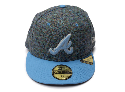 New Era Tweedy Cotton 59Fifty PC Atlanta Braves Fitted Cap