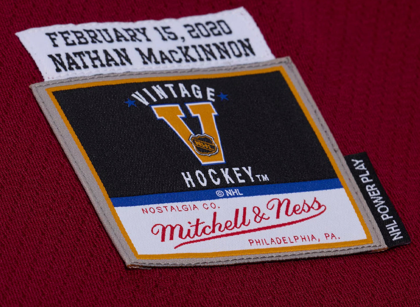 Mitchell & Ness NHL Stadium Series Dark Jersey Colorado Avalanche 2020 Nathan Mackinnon