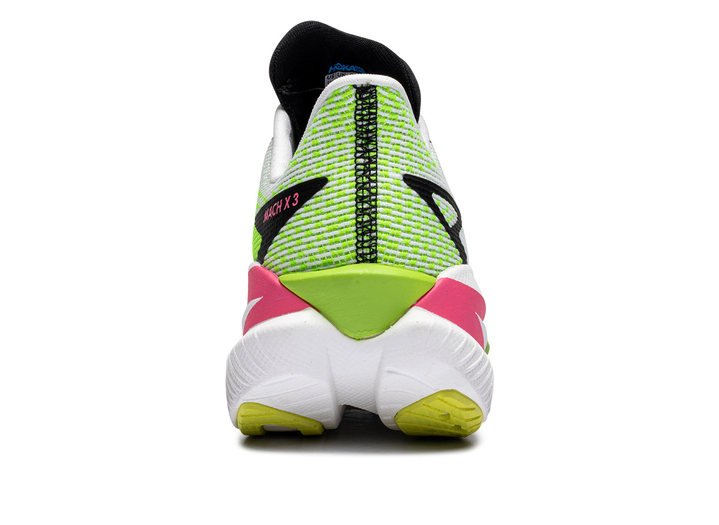 Hoka Mach X 3 para mujer 'White / Neon Lime'