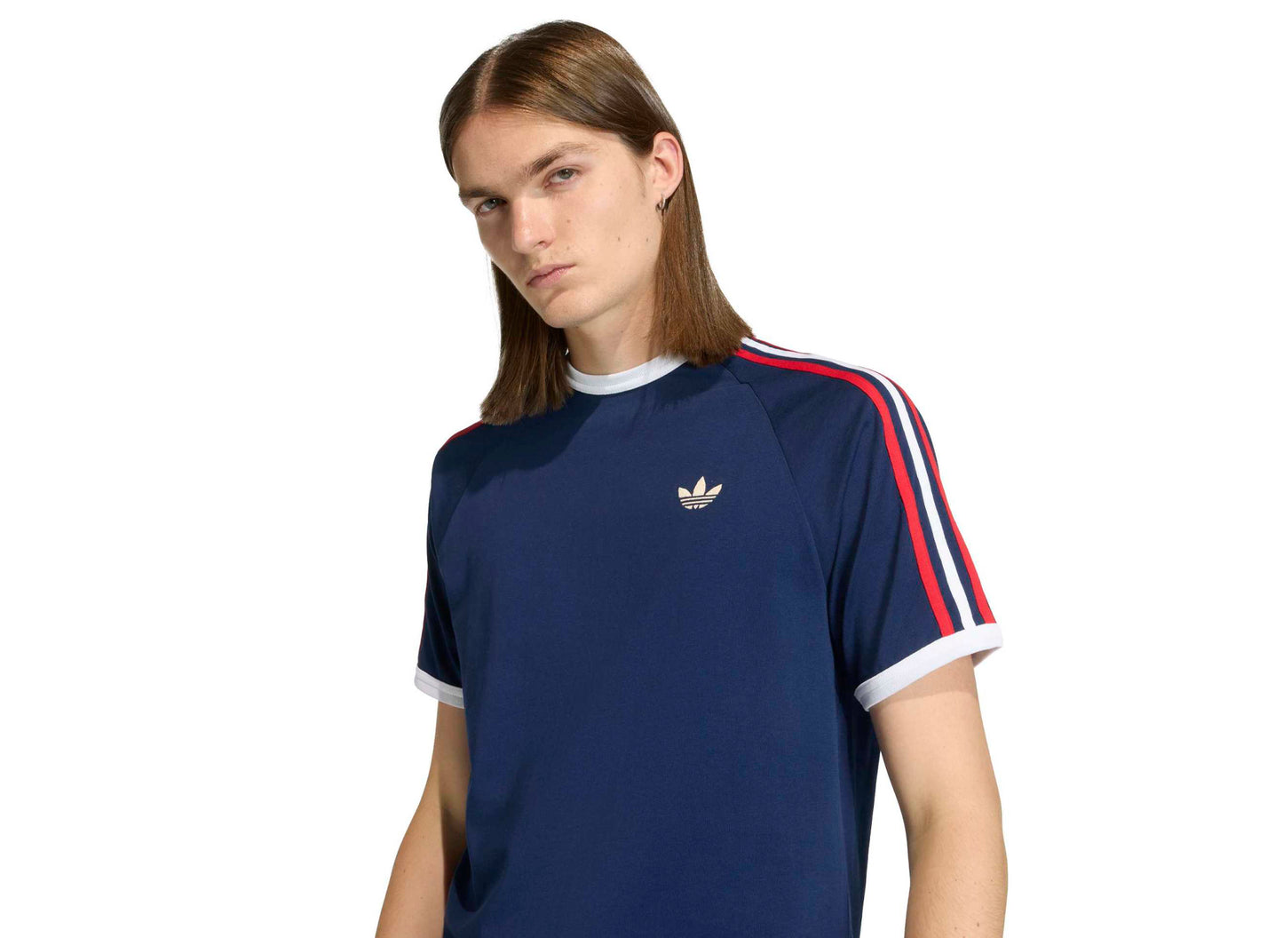 Adidas 3S Tee in 'Night Indigo'