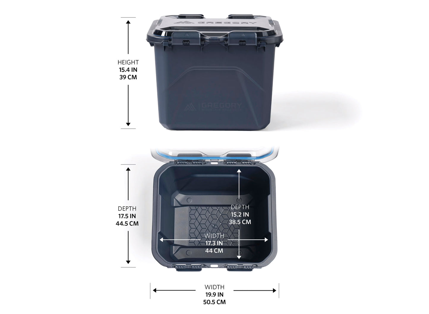 Gregory Alpaca Camp Box 50L en Slate Blue