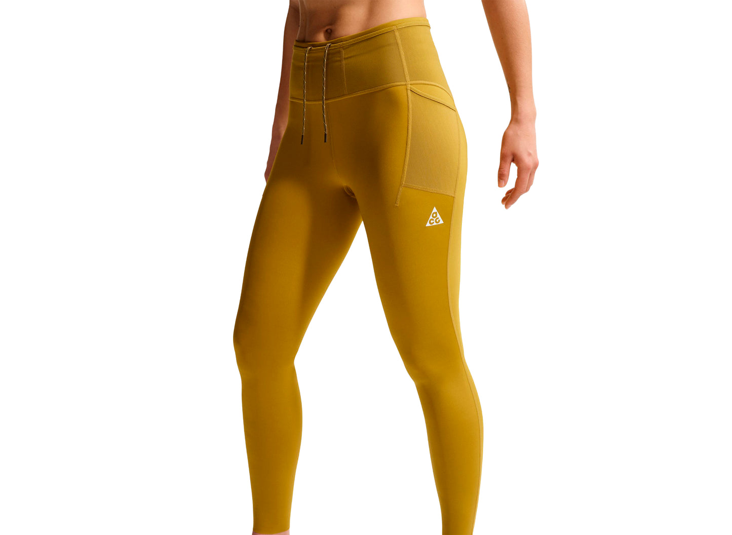 Damen Nike ACG Dri-FIT 7/8-Trail-Leggings mit hohem Bund in Peat Moss