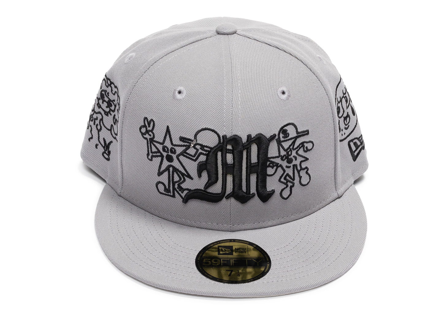 New Era Mora 59Fifty Fitted Cap in Grau