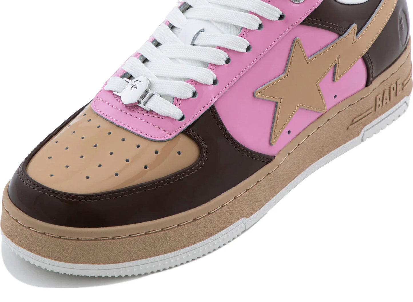 A Bathing Ape Bape Sta #6 M2 in Brown — view 4