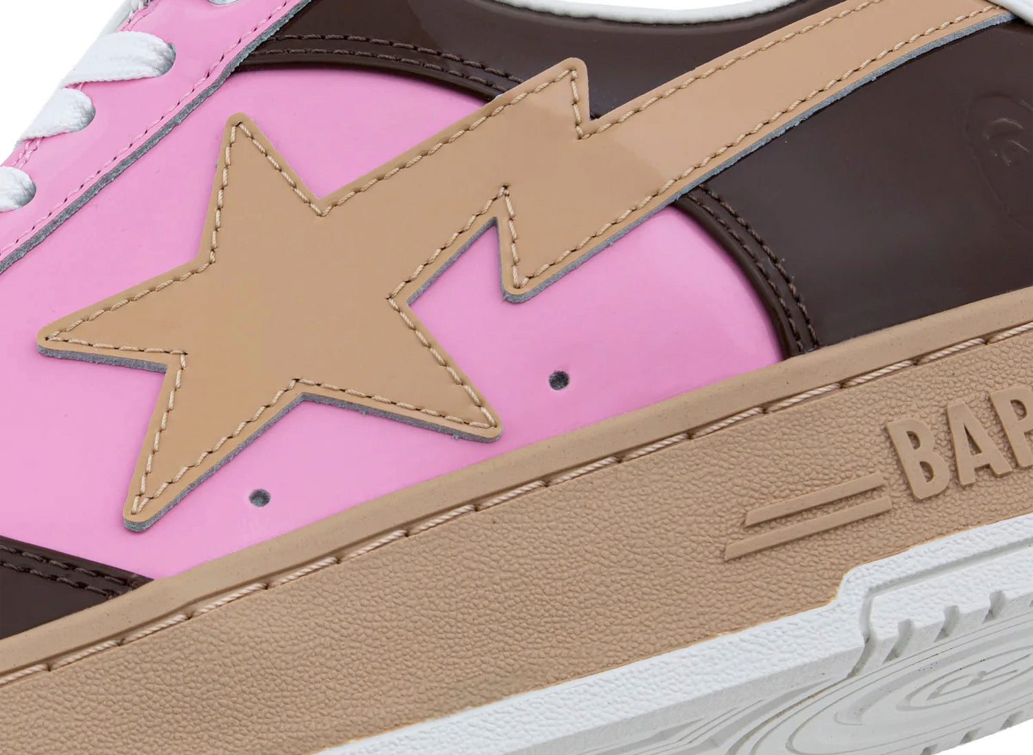 A Bathing Ape Bape Sta #6 M2 in Brown — view 5