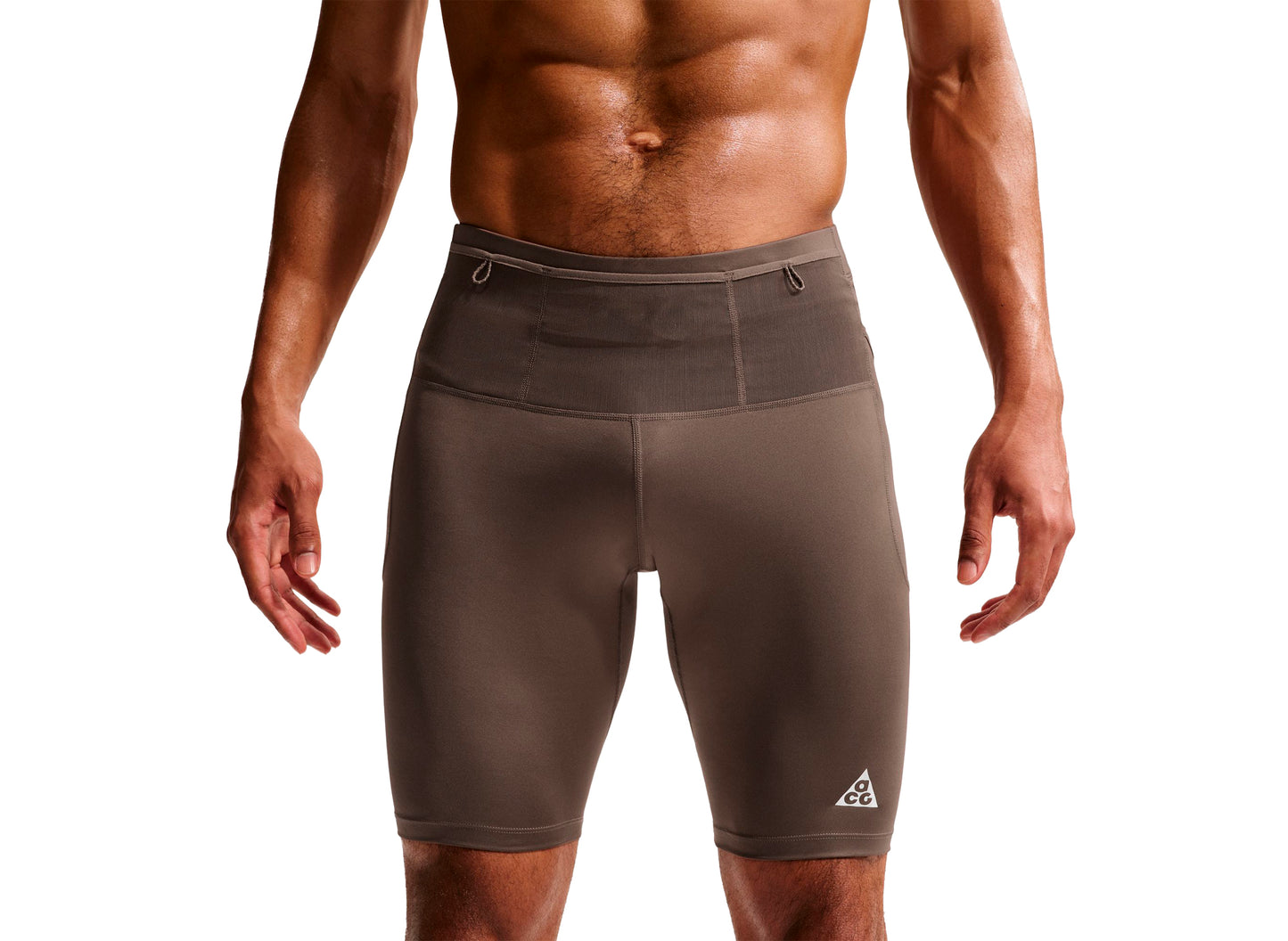 Nike ACG „Lava Loops“ Dri-FIT ADV Trail-Lauf-Tights (halblang) in Ironstone