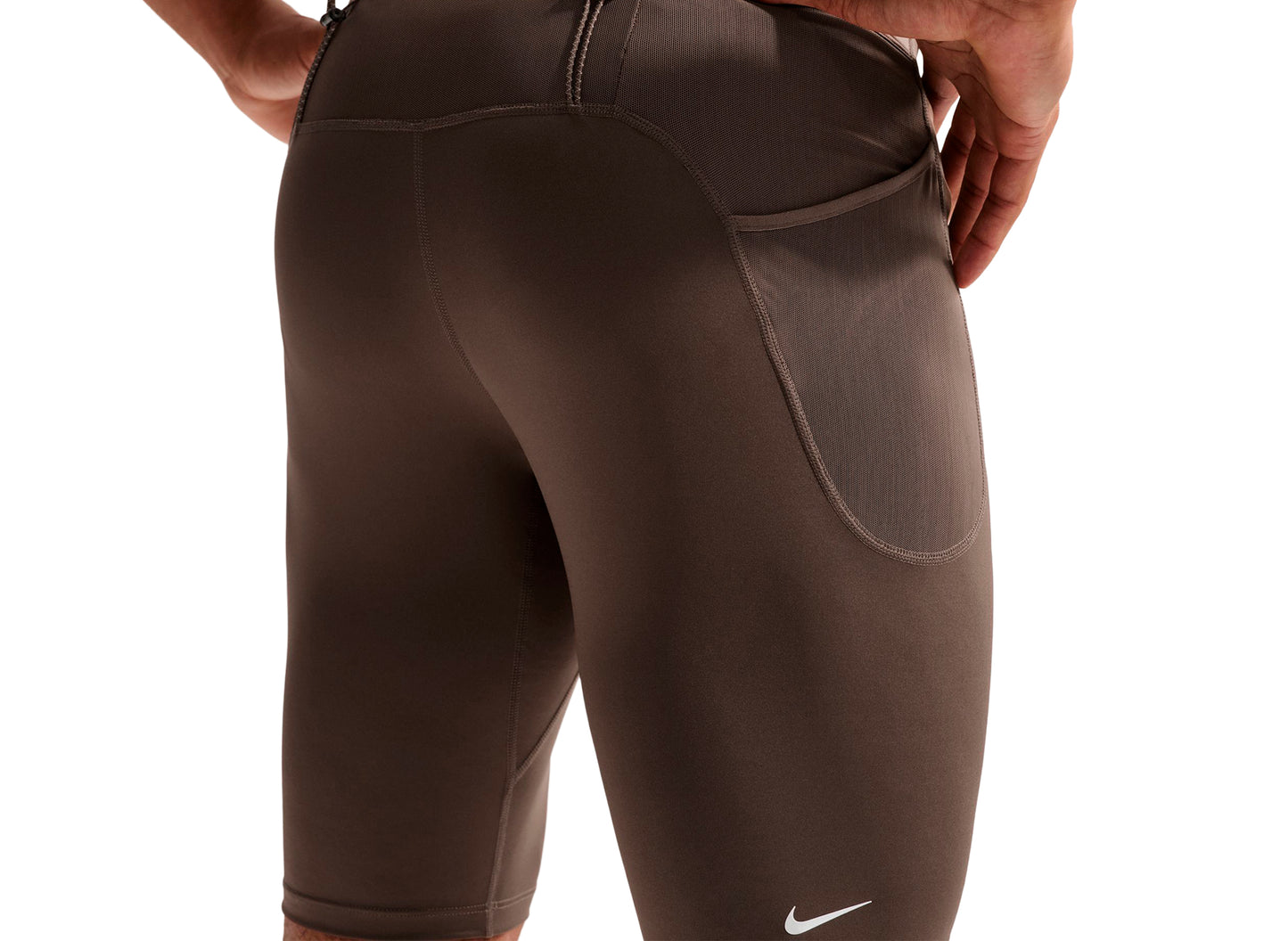 Nike ACG „Lava Loops“ Dri-FIT ADV Trail-Lauf-Tights (halblang) in Ironstone