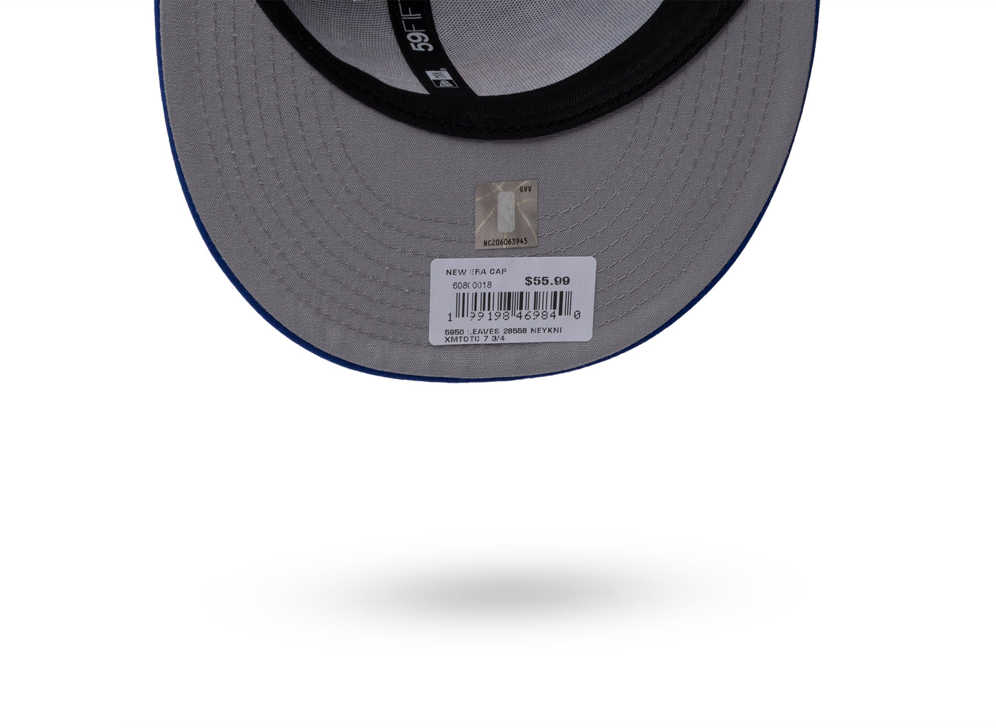 Gorra ajustada New Era 59Fifty Leaves New York Knicks