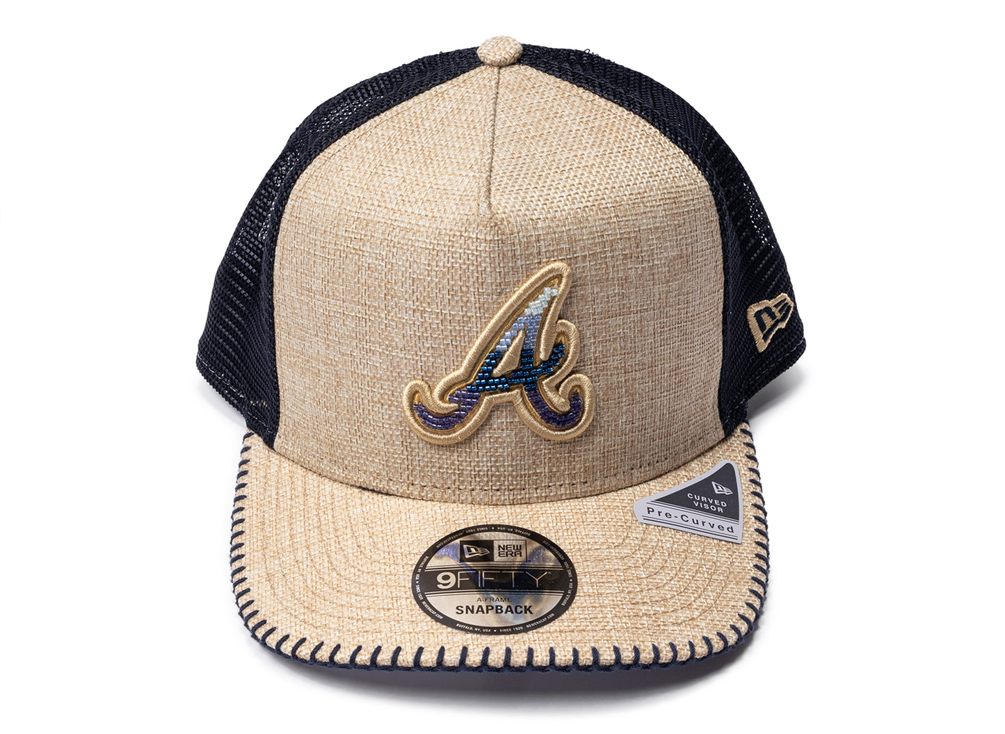 Gorra New Era 9Fifty AF Beaded Atlanta Braves Snapback