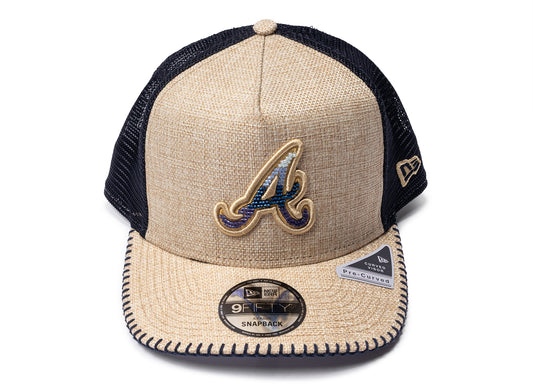 Gorra New Era 9Fifty AF Beaded Atlanta Braves Snapback