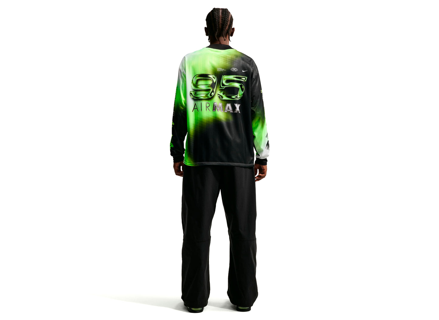Camiseta de fútbol de manga larga Nike Culture of Football en 'Volt / Black'